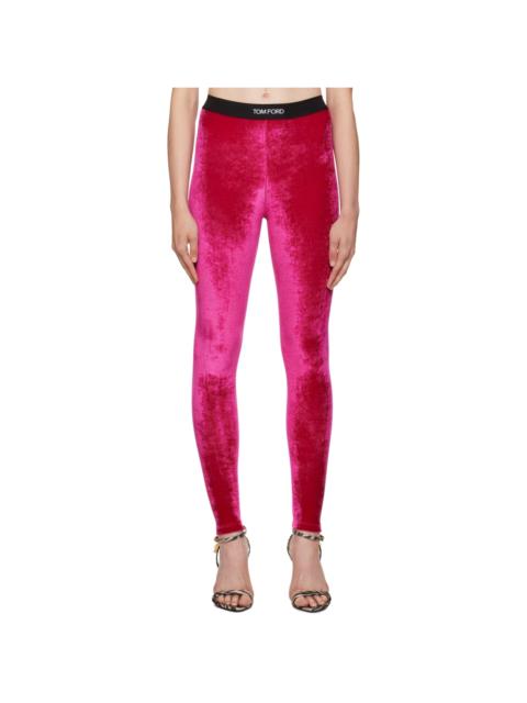 TOM FORD Pink Signature Leggings