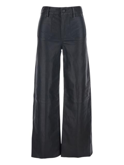 FRAME leather trousers