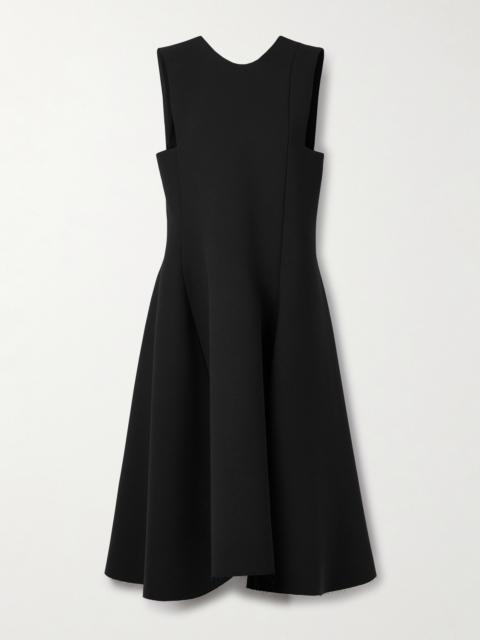 KHAITE Medow Crepe Midi Dress