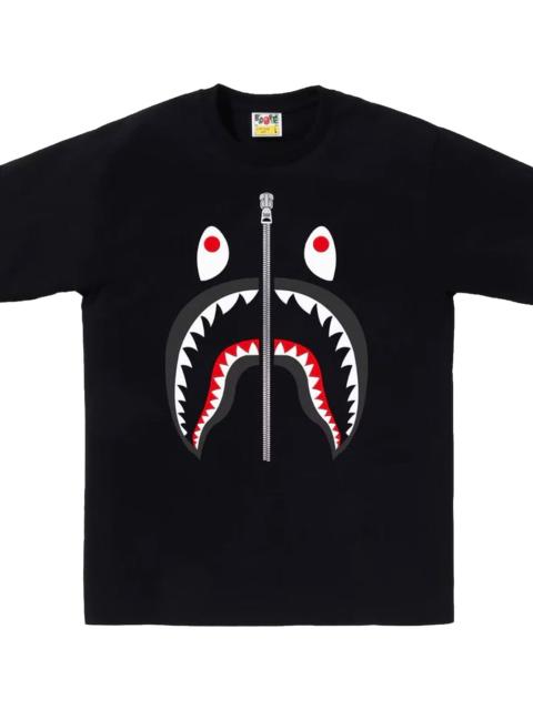 A BATHING APE® Black Shark T-Shirt "Black" BAPE091