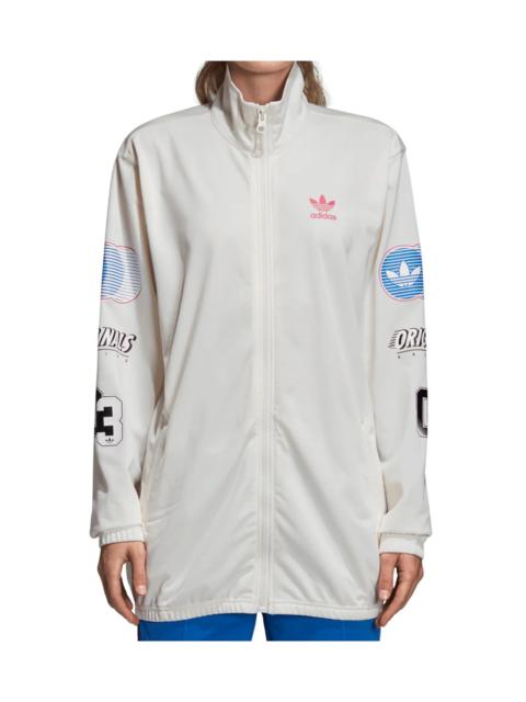 adidas Athletic Track Jacket "Chalk White / Red / Blue" DH4196