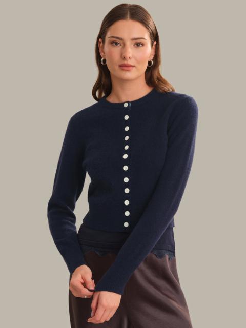 525 america Betsy Classic Cashmere Cardigan