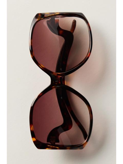 FREE PEOPLE Sofia Square Novelty Sunglasses