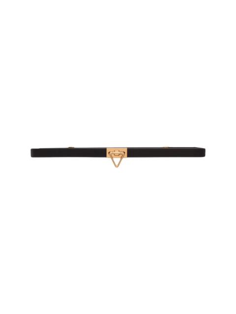 Bottega Veneta triangle buckle belt