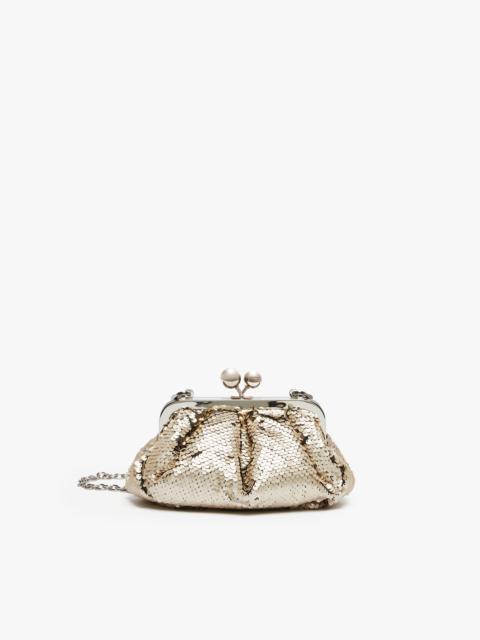 Max Mara EGADI Small sequinned Pasticcino Bag