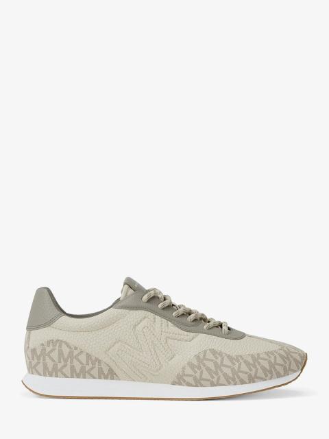 MICHAEL KORS Essex Mixed-Media Trainer