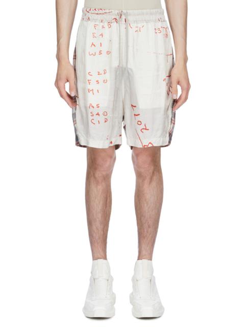 Rick Owens plaid-pattern shorts