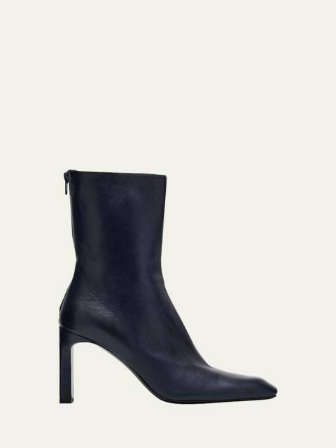 TOTEME Leather Ankle Booties