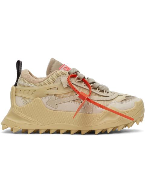 Off-White Beige Odsy-1000 Sneakers