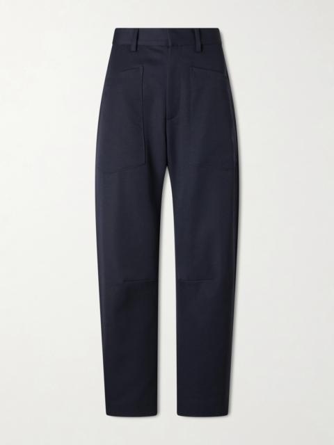 NILI LOTAN Shon Wool-gabardine Straight-leg Pants