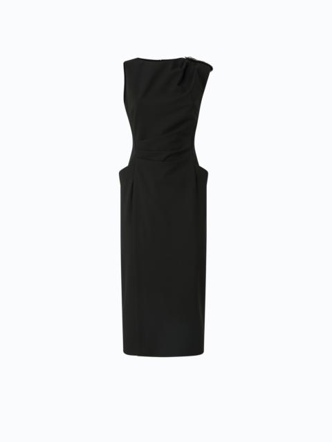 PINKO MIDI SHEATH DRESS WITH JEWEL DETAIL