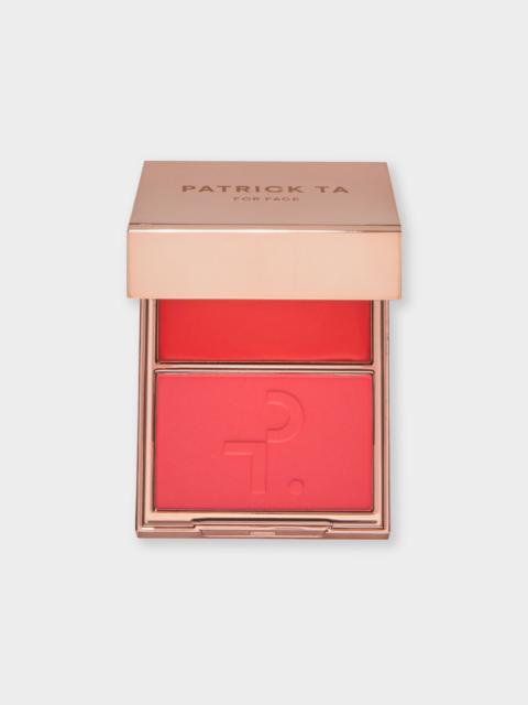 Patrick Ta Major Headlines Double-Take Crème & Powder Blush Duo