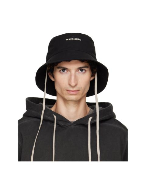 Rick Owens DRKSHDW Black 'Tower' Bucket Hat