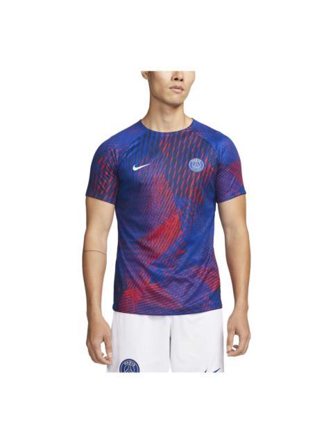 Nike Nike 2022/23 PSG Paris Saint Germain Soccer Jersey 'Blue' DR1487-418