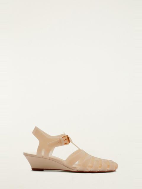 FARM RIO Sand Fisherman Jelly Wedge Sandal