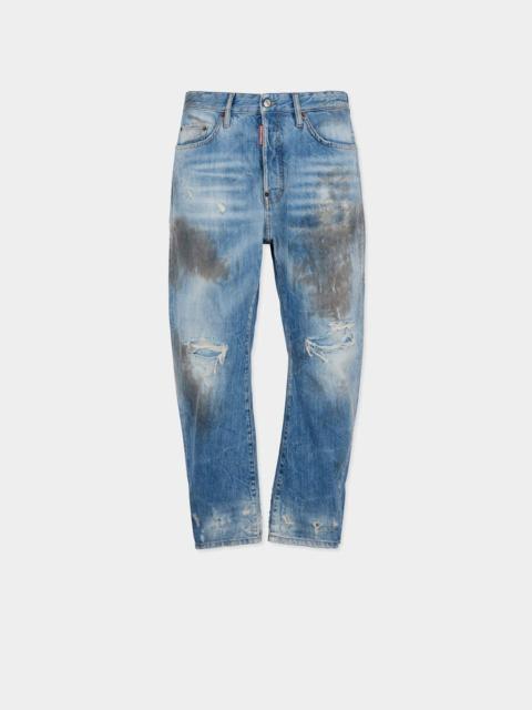 DSQUARED2 LIGHT DIRTY WASH BRO JEANS