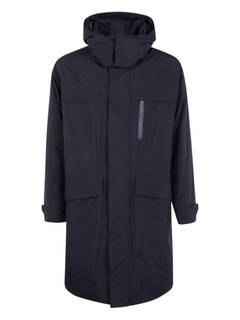 Herno hooded zip coat