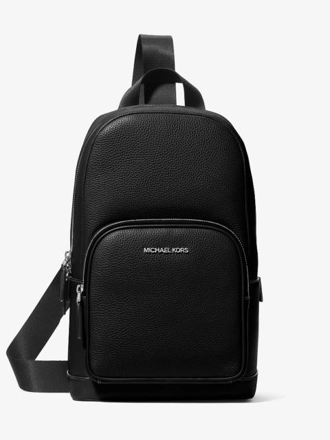 MICHAEL KORS Cooper Pebbled Leather Sling Pack