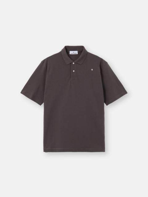 Stone Island 2200003 50/2 ORGANIC COTTON PIQUÉ_S.I. STELLINA