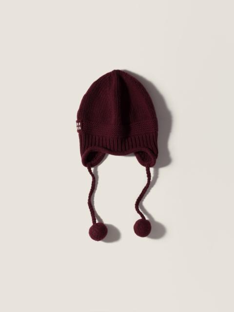 Miu Miu Wool and cashmere hat