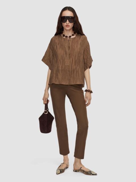 JOSEPH Coleman Long Gabardine Stretch Trousers