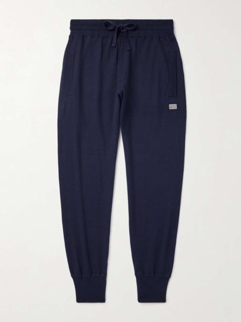 Dolce & Gabbana tapered 트랙 바지