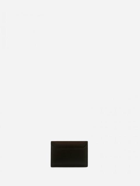 Lanvin CARD HOLDER IN CALFSKIN LEATHER