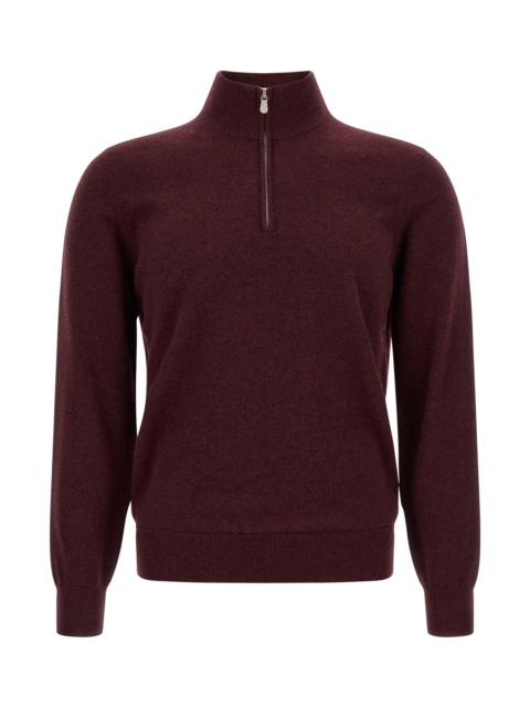 Brunello Cucinelli Half-Zip Cashmere Sweater