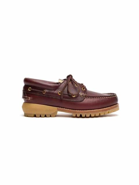 visvim WALLACE DECK-FOLK BURGUNDY