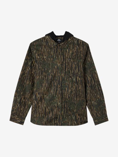 O'Neill Hooded Lined Flannel Long Sleeve Shirt