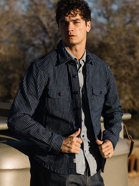 HIROSHI KATO The Anvil Indigo Stripe - Rinse 14oz Selvedge