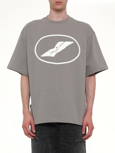 We11done We11done Print T-Shirt in Grey