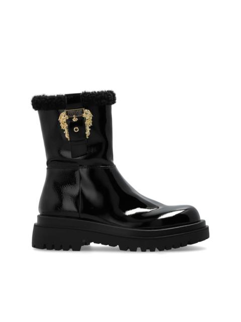 VERSACE JEANS COUTURE Drew baroque buckle boots