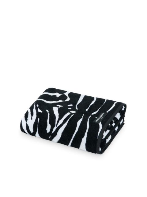 Dolce & Gabbana terry cotton hand towel