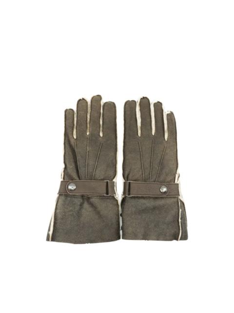 Polo Ralph Lauren Utility Icons shearling-trim gloves