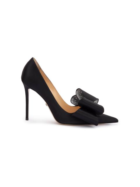 ’Le Cadeau’ Satin Pumps black