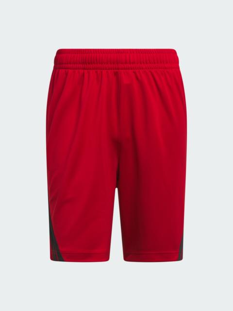 adidas Legends 3-Stripes Basketball Shorts