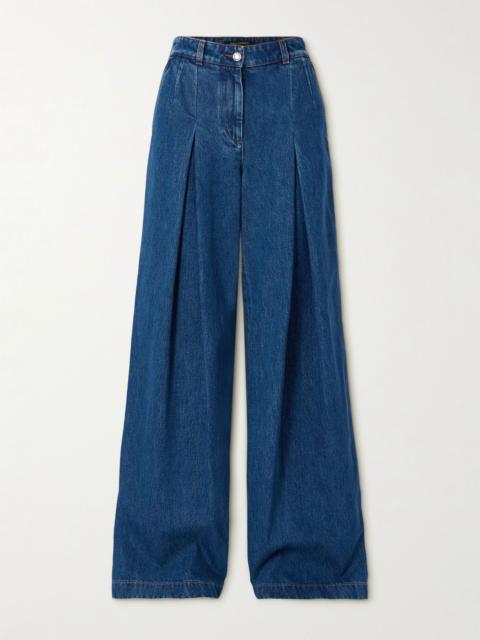 Dolce & Gabbana High-rise wide-leg jeans Blue
