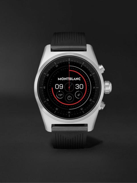 Montblanc Summit Lite 43mm Aluminium and Nylon Smart Watch, Ref. No. 128410