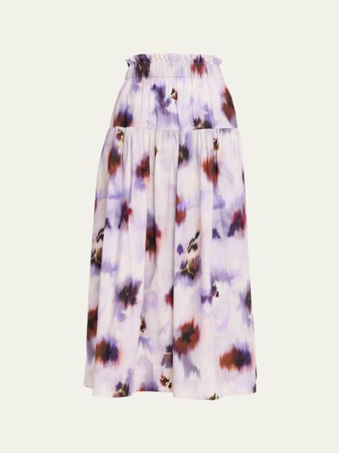 A.L.C. Jayden Floral A-Line Skirt