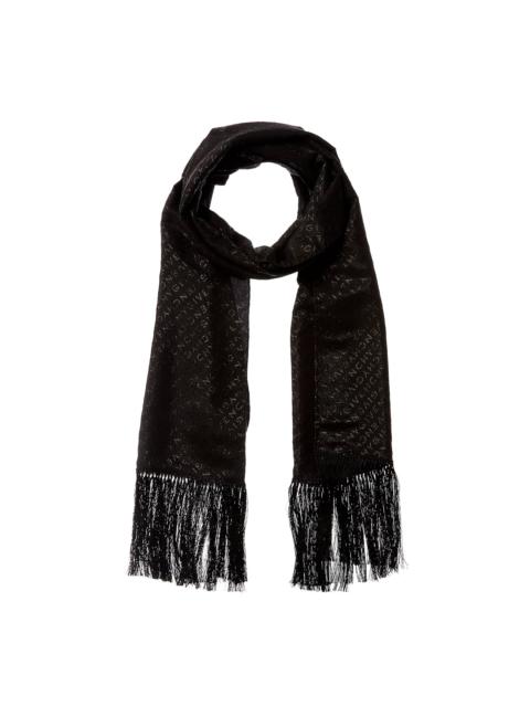 Givenchy Logo Evening Silk-Blend Scarf