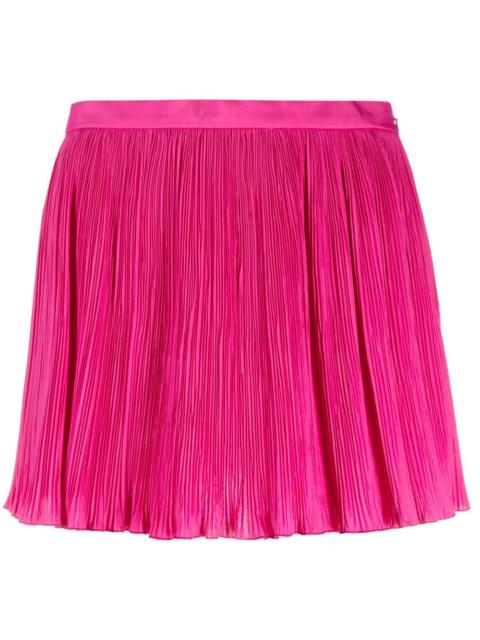 REDValentino flared pleated shorts