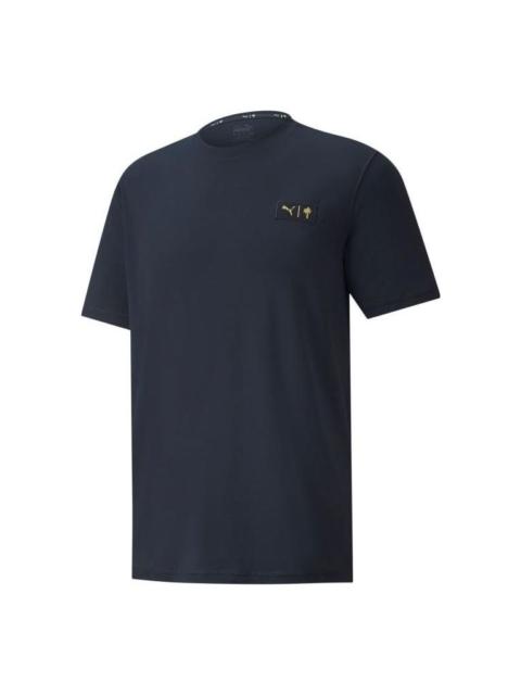 PUMA PUMA X Palm Tree Crew Golf Tee 'Navy' 534087-02