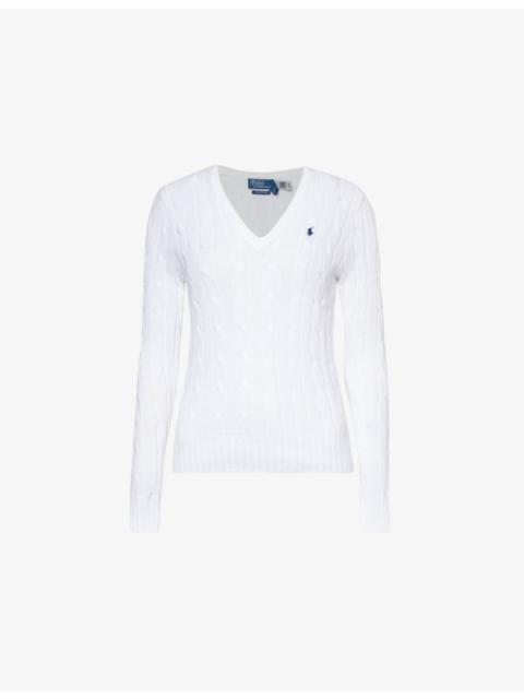 Polo Ralph Lauren Logo-embroidery cotton-knit jumper