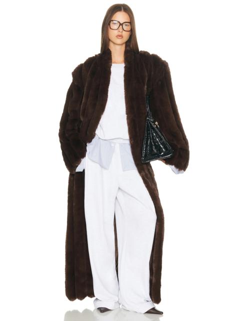 HELSA The Irina Faux Fur Coat