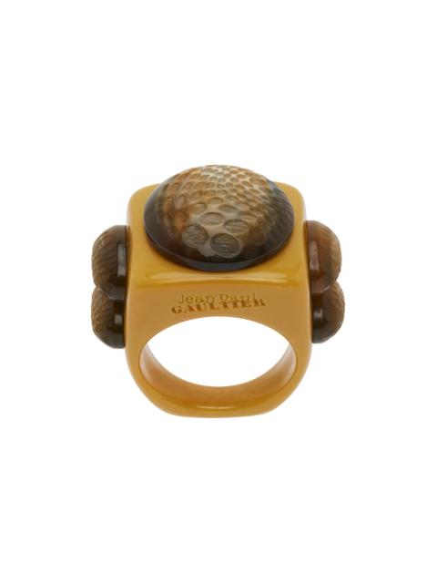 Jean Paul Gaultier Yellow La Manso Edition Camel Toe Ring