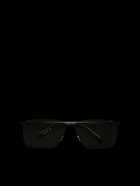 Moncler Niveler Rectangular Sunglasses