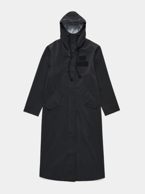 Stutterheim Chatham Matte Raincoat Black