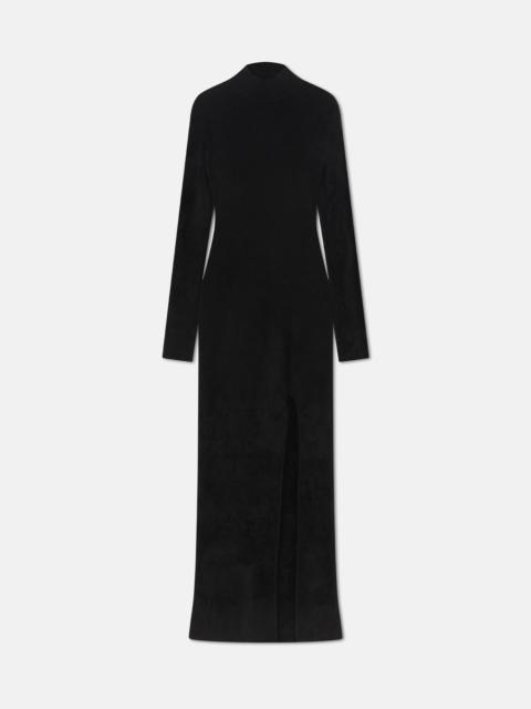 Chenille Turtleneck Maxi Dress