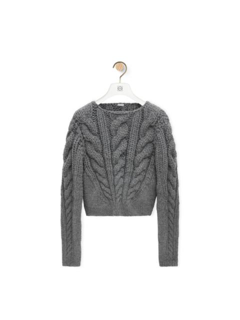 Loewe Cable sweater in wool